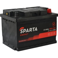 Автомобильный аккумулятор Sparta Energy 6CT-60 VL Euro (60 А·ч)