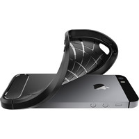 Чехол для телефона Spigen Rugged Armor для iPhone SE (черный) [041CS20167]