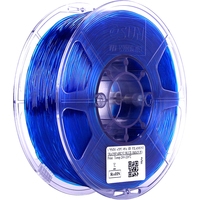 Пластик eSUN eTPU-95A 1.75 мм 1000 г (синий полупрозрачный)