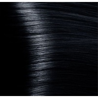 Крем-краска для волос Kapous Professional с кератином NA 1.1 иссиня-черный