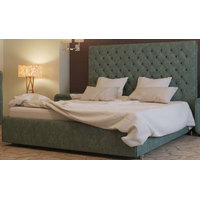 Кровать Уют Богема 200х200 (velvet lux 79)