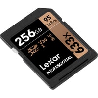 Карта памяти Lexar Professional 633x SDXC LSD256CB633 256GB