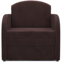 Кресло-кровать Мебель-АРС Малютка (велюр, шоколад HB-178 16)