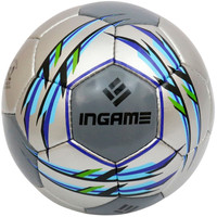Футбольный мяч Ingame Match IFB-112 (5 размер, серый)