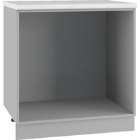 Шкаф напольный ДСВ Тренто СК2 800 (серый/серый)