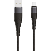 Кабель Olmio 039516 USB Type A - microUSB (1.2 м, черный)