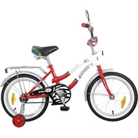 Детский велосипед Novatrack Zebra 16 (красный/белый, 2016)