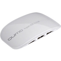 USB-хаб QUMO White Line 4-port USB2.0 Hub