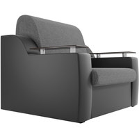 Кресло-кровать Лига диванов Сенатор 100703 60 см (серый/черный)
