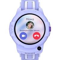 Детские умные часы Elari KidPhone 4G Wink (сиреневый)