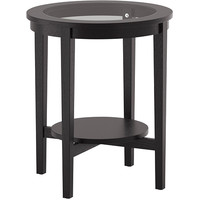 Журнальный столик Ikea Малмста (черный/коричневый) 103.832.63