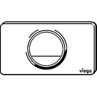 Панель смыва Viega Visign for Style 13 8333.1 (альпийский белый) [654 498]