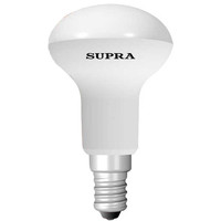 Светодиодная лампочка Supra SL-LED-PR-R50 E14 6 Вт 3000 К [SL-LED-PR-R50-6W/3000/E14]