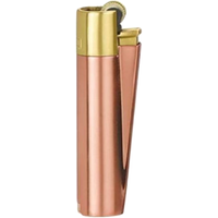 Зажигалка Clipper CMP11R (gold marble pink)