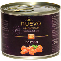 Консервированный корм для кошек Nuevo Cat Adult Salmon (Лосось) 0.2 кг