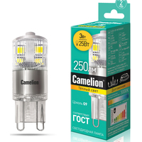 Светодиодная лампочка Camelion LED3-G9-NF/830/G9
