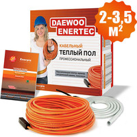 Нагревательный кабель Daewoo Enertec DW25W22L 550 Вт