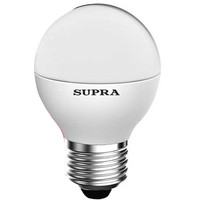 Светодиодная лампочка Supra SL-LED-PR-G45 E27 8 Вт 3000 К [SL-LED-PR-G45-8W/3000/E27]