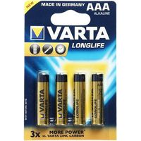 Батарейка Varta Longlife ААА1 5V 4008496807802 12 шт