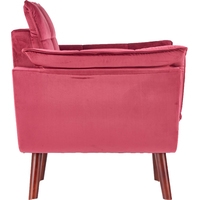 Интерьерное кресло Halmar Rezzo (темно-бордовый)