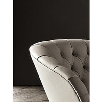 Интерьерное кресло Minotti Winston (серый/черный) в Пинске