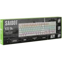 Клавиатура TFN Saibot KX-14 (белый, Outemu Brown)