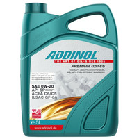 Моторное масло Addinol Premium 020 C6 0W-20 5л
