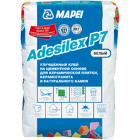Клей для плитки Mapei Adesilex P7 (25 кг, белый)