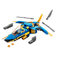 Конструктор LEGO Ninjago 71784 Самолет-молния ЭВО Джея