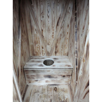 Дачный туалет Рейндэр Крепыш (1x1 м)