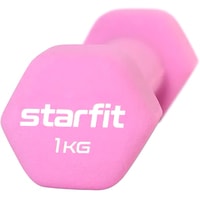 Гантель Starfit DB-201 1 кг (розовый)