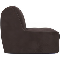 Кресло-кровать Мебель-АРС Барон №2 (микровельвет, коричневый кордрой) в Солигорске