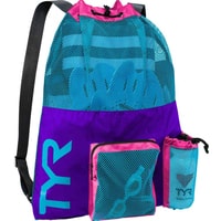 Спортивный рюкзак TYR Big Mesh Mummy (фиолетовый)
