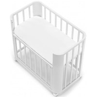 Приставная детская кроватка Nuovita Accanto Ferrara (белый)