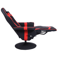 Кресло CACTUS CS-CHR-GS200BLR (черный/красный)