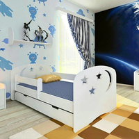 Кровать КомТехЛайн Ночь 160x80 (белый)