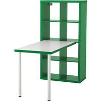 Стол Ikea Каллакс (белый/зеленый) [991.230.40]