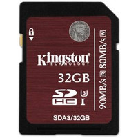 Карта памяти Kingston SDHC UHS-I U3 32GB (SDA3/32GB)