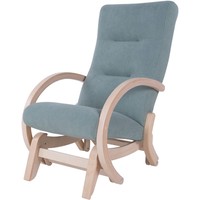 Кресло-качалка Мебелик Мэтисон (минт/береза белая)
