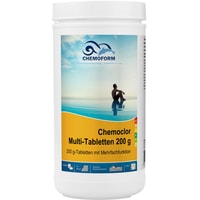 Химия для бассейна Chemoform Всё-в-одном мульти-таблетки 200 г 1 кг