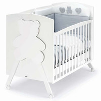 Классическая детская кроватка CAM Lettino Orso Polly G217 (белый)