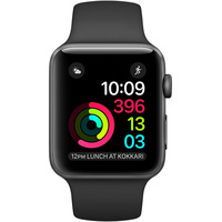Умные часы Apple Watch Series 1 42mm Space Gray with Black Sport Band [MP032]