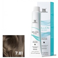 Крем-краска для волос TNL Professional Million Gloss 7.81 100 мл