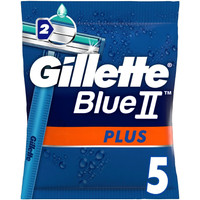 Бритвенный станок Gillette Blue II Plus (5 шт)