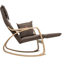 Кресло-качалка Calviano Comfort 1 (коричневый) в Бобруйске