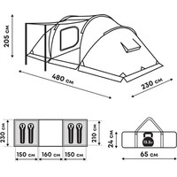 Кемпинговая палатка RSP Outdoor Dream 4