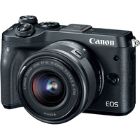 Беззеркальный фотоаппарат Canon EOS M6 Kit 15-45mm (черный)