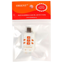 USB аудиоадаптер Orient AU-01PLW