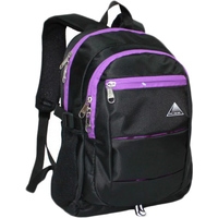 Школьный рюкзак Rise М-256 (черный/фиолетовый)