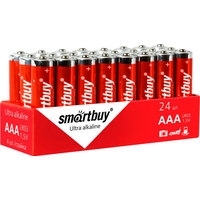 Батарейка SmartBuy Ultra Alkaline AAA 24 шт. SBBA-3A24S